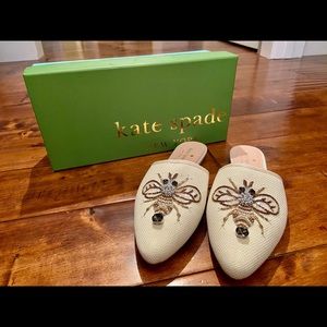 NEW! 🐝 Kate Spade Flats with Jeweled Bee Design